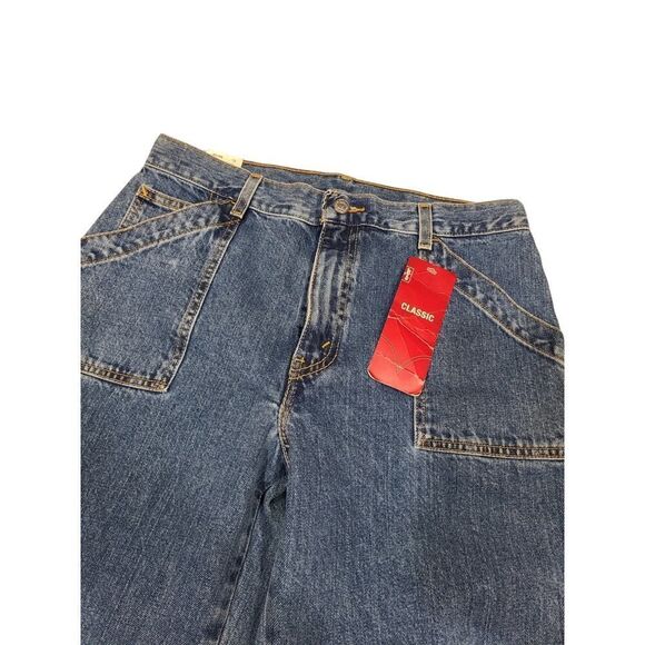 2002 Vintage Levi's Camp Pant 12 Misses Casual Regular Fit Jeans Y2K NOS - Picture 4 of 7